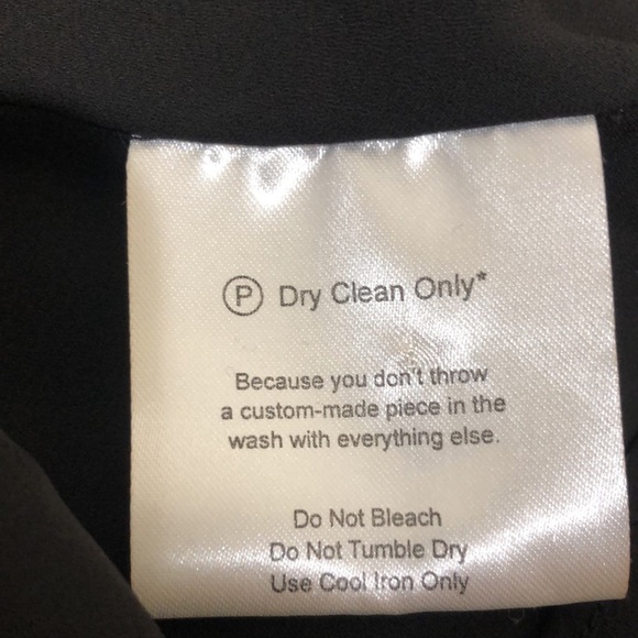 NWT Fame And Partners Anthurium Dress Size 2 Black Purple Cutout Back Gown - Picture 9 of 12